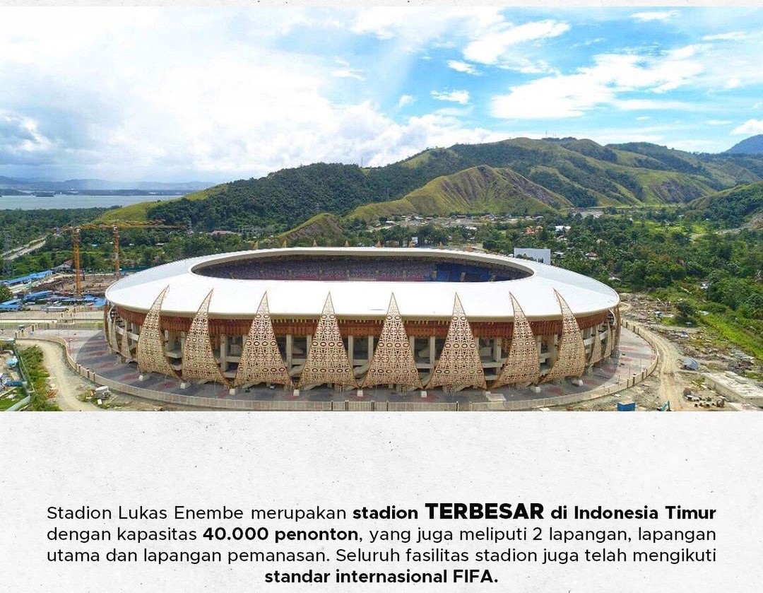 Simak Keunggulan Stadion Lukas Enembe, Venue Pembukaan PON XX 2021 ...