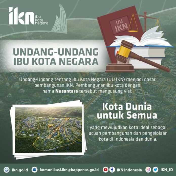 Jokowi Resmi Teken UU IKN, Berikut 9 Daftar Aturannya