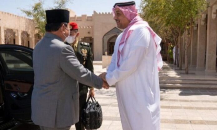 Prabowo Kunker ke Qatar Ingin Bahas Kerja Sama di Sektor Pertahanan