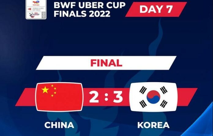 Tren Menurun, Analisa Performa Tiongkok yang Nihil Gelar di Thomas dan Uber Cup 2022