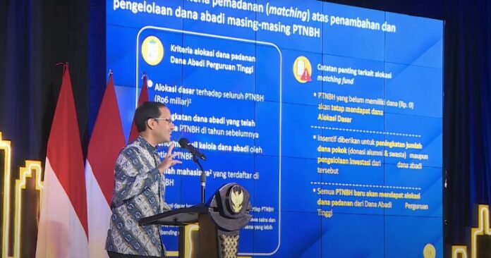 Inovasi Dana Abadi Perguruan Tinggi, Picu Daya Saing Indonesia di Level Global