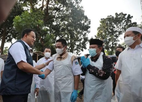Gubernur DKI Jakarta, Anies Baswedan Pastikan Hewan Kurban di Jakarta Bebas Penyakit Mulut dan Kuku