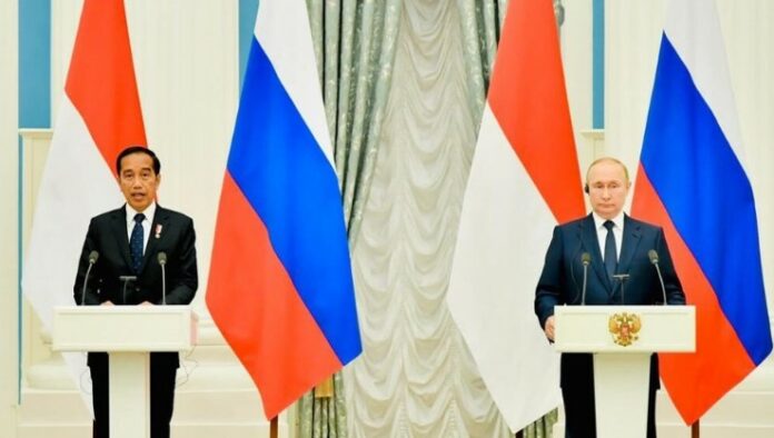 Presiden Jokowi Yakinkan Dunia, Indonesia Siap Jembatani Komunikasi Ukraina dan Rusia (sumber gambar : setkab.go.id)
