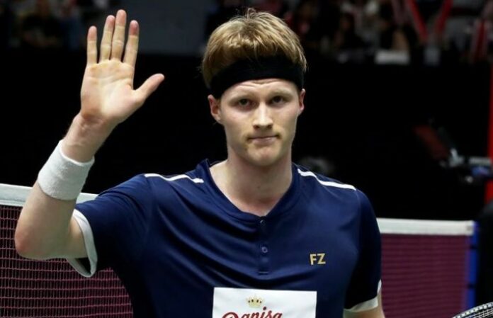 Anders Antonsen Mengundurkan Diri dari Denmark Open 2022, Ternyata Ini Penyebab