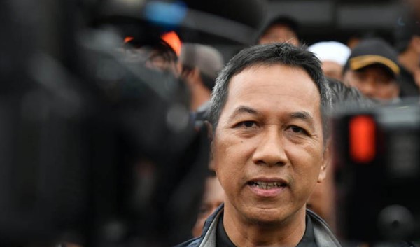 Heru Budi Lakukan Normalisasi Kali Ciliwung Koordiansi Bersama Menteri ATR (Sumber Foto : Fakta News)