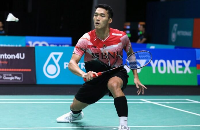 Result India Open 2023, Jonatan Christie Kalahkan Zhao Jun Peng Dengan Rubber Game