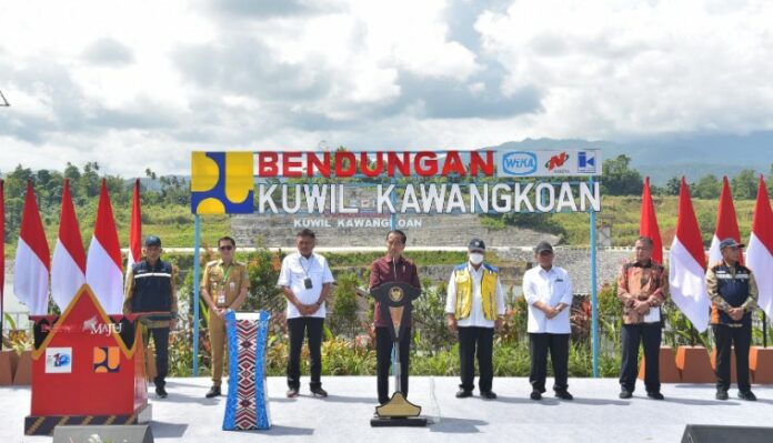 Presiden Jokowi: Bendingan Lolok Diharapkan Selesai Tahun 2023 Ini