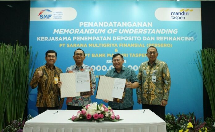 Akselerasi Program Kepemilikan Rumah, SMF dan Mandiri Taspen Salurkan Kredit Serbaguna Rp1 Triliun