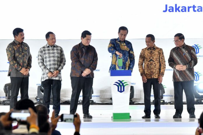 Jokowi Buka Rakornas Investasi 2023 pada Kamis (07/12), di Balai Kartini Exhibition and Convention Center, Jakarta
