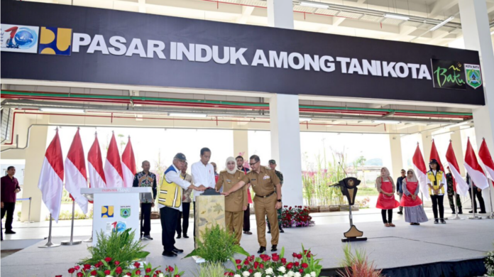 Presiden Meresmikan Pasar Terbesar di Indonesia