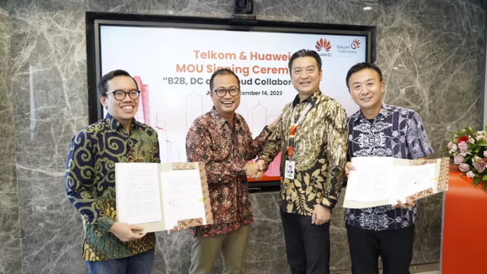 Telkom dan Huawei Jalin Kerja Sama Strategis Jajaki Pasar B2B di Indonesia