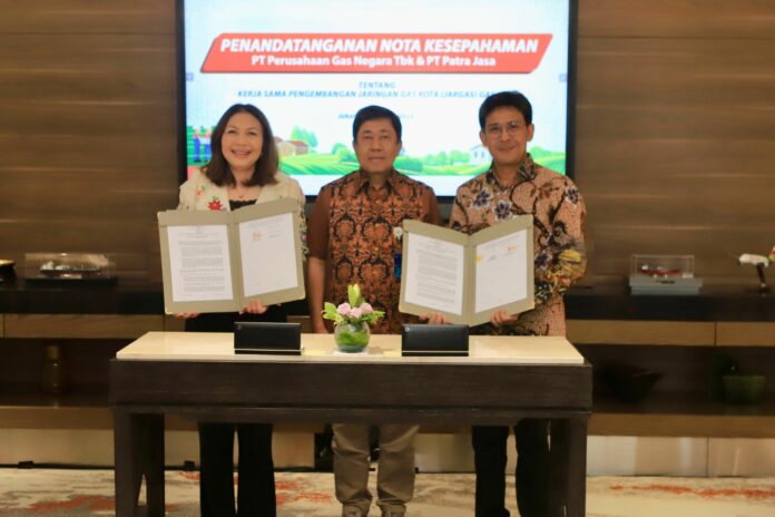 PGN dan Patra Jasa Percepat Target Pembangunan 633 Ribu Jargas di Tahun 2024