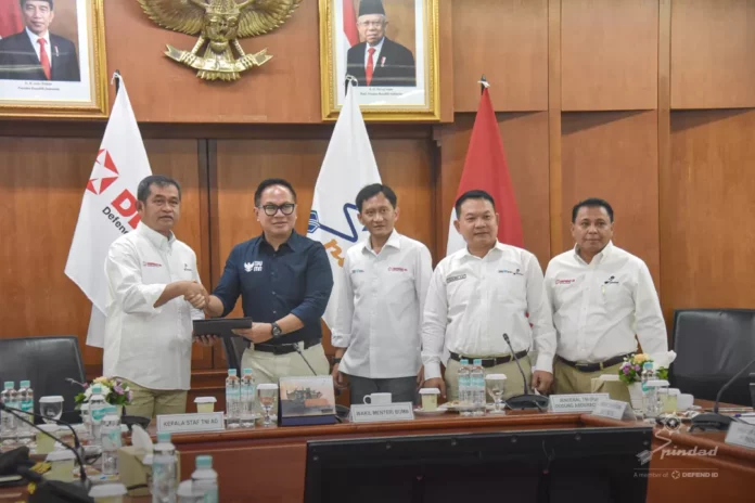 Momen pengangkatan Jenderal TNI Maruli Simanjuntak sebagai Komisaris Utama PT Pindad