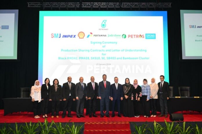 Pertamina Bersama Mitra Resmi Menangkan Lelang Blok SK510 di Malaysia