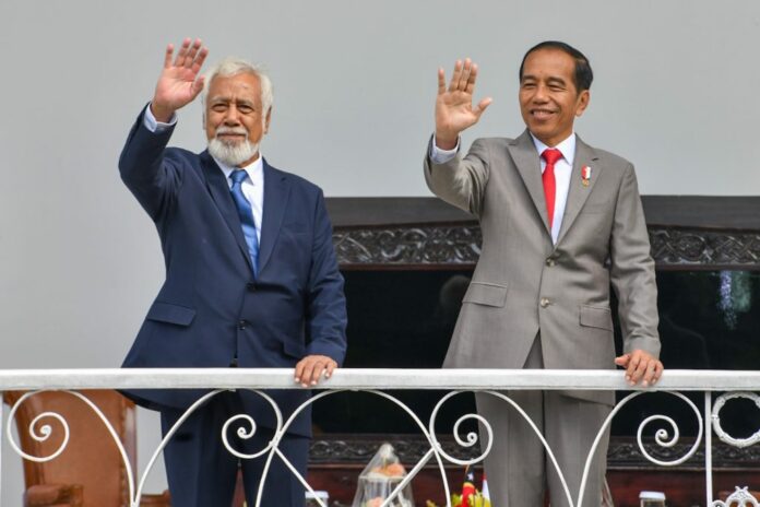Presiden Jokowi Terima Kunjungan PM Xanana Gusmao di Istana Bogor