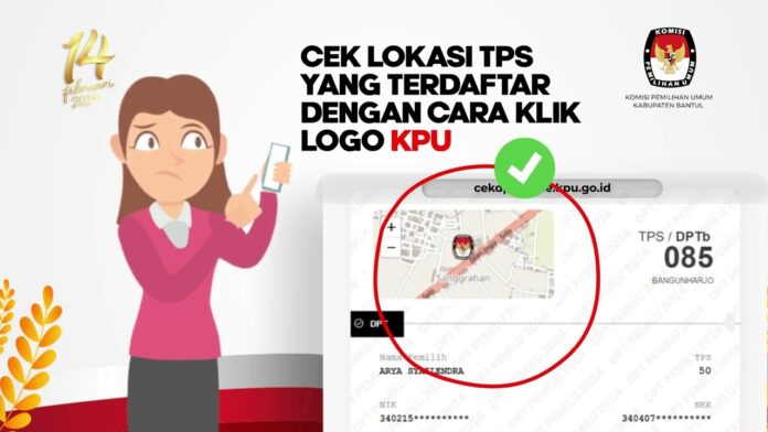 Cara Cek Lokasi TPS