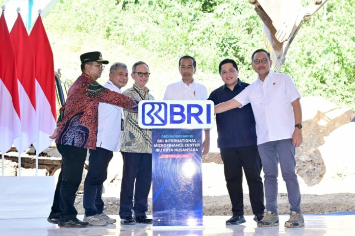 Groundbreaking pembangunan Gedung BRI Internasional Microfinance Center