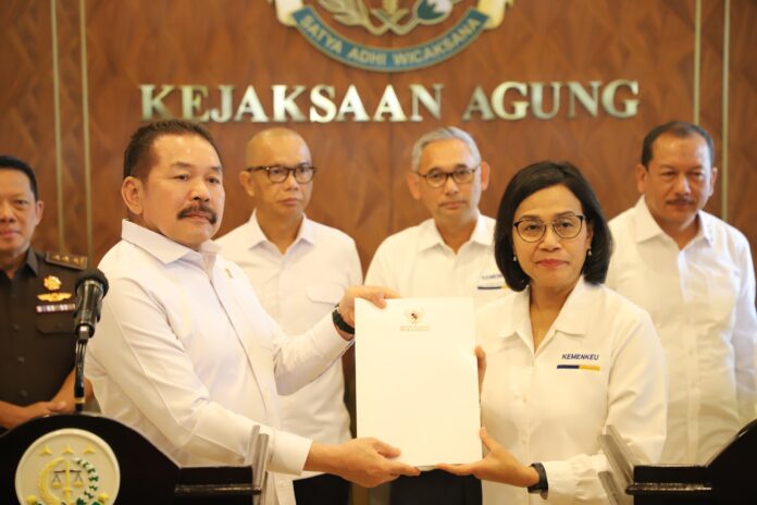 Kemenkeu dan Kejaksaan Agung Bersinergi Tangani Kredit Bermasalah di LPEI
