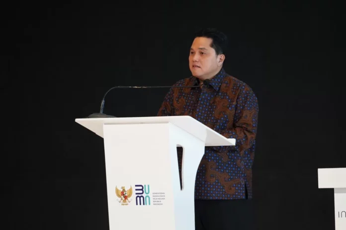 Menteri BUMN, Erick Thohir