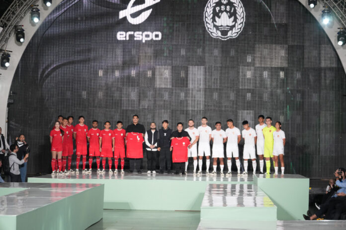 PSSI rilis jersey baru timnas Indonesia