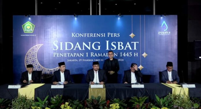 Sidang Isbat Awal Ramadan 1445 H