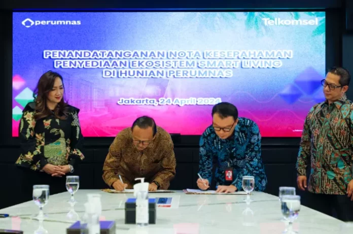 Kolaborasi Telkomsel dan Perumnas