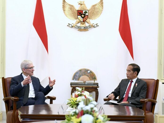 Pertemuan Presiden Jokowi dengan Tim Cook
