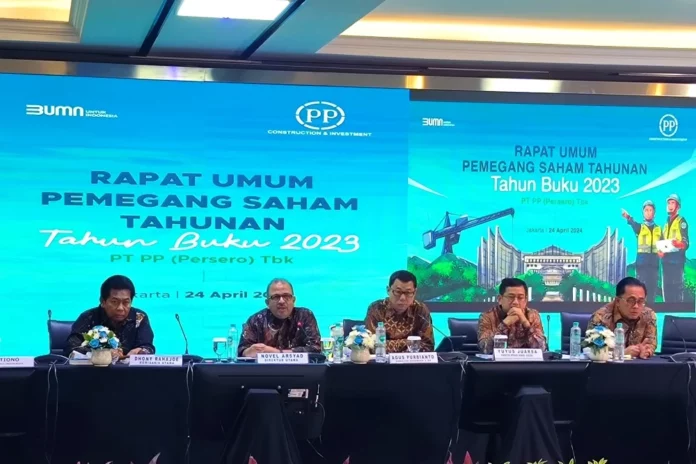 RUPS tahun buku 2023 - PT PP (Persero) Tbk